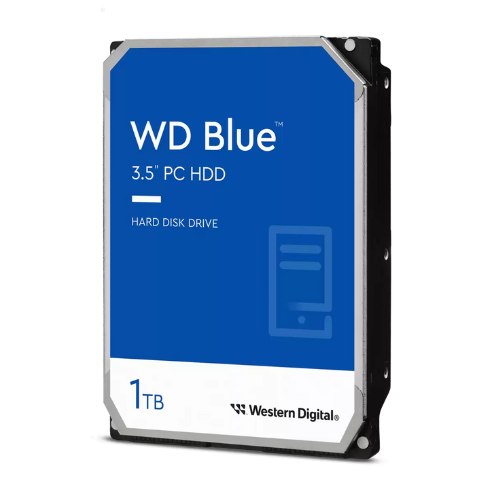 Western Digital Blue 1TB 7200 RPM SATA Desktop Internal Hard Disk Drive