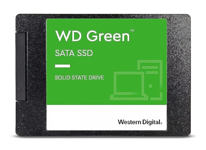 Western Digital WD Green SATA 1TB, Up to 545MB/s, 2.5 Inch/7 mm, 3Y Warranty, Internal Solid State Drive (SSD)